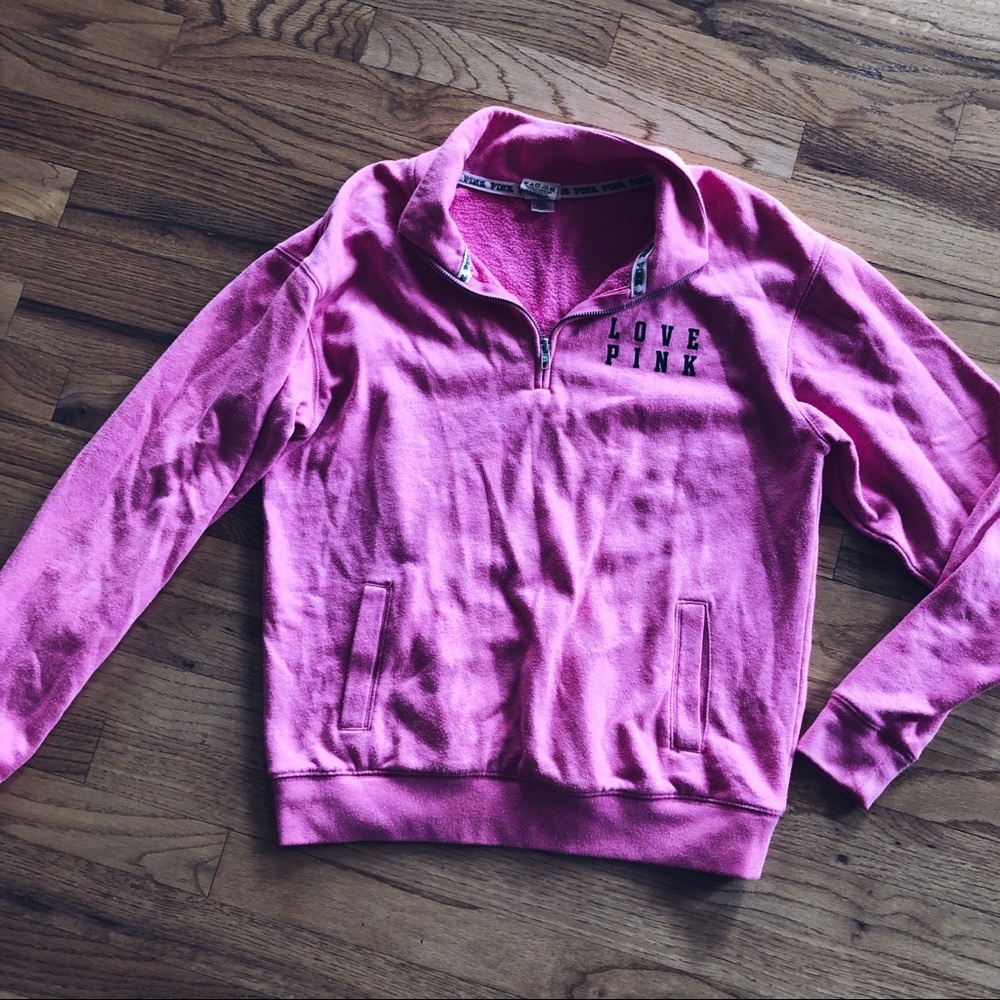 VS Pink 1/4 zip